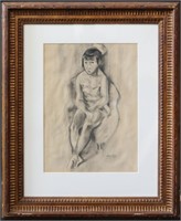 Jules Pascin Charcoal