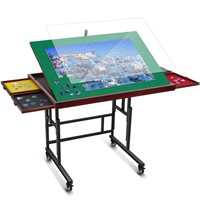 1500 Piece Jigsaw Puzzle Table with Legs,34"x 25"