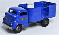Restored Structo Toys Windup Barrel Delivery Truck
