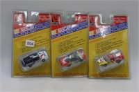 3 NASCAR DIE-CAST STOCK CARS 1/64