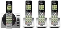 VTech DECT 6.0 Four Handset Cordless Phones with