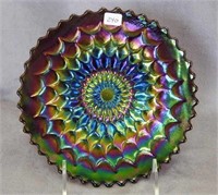 Fishscale & Beads 7" plate - purple