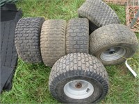1041) Lawn Mower tires (6ea)