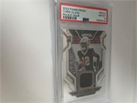 2022 Prizm Chris Olave Rookie Gear PSA 8