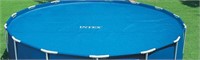 Intex - Round Blue Solar Cover Pool--- Cover Only