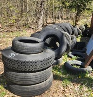 Assorted Semi and Truck Tires