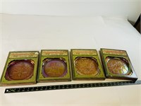 4pcs Indiana Glass Co 1776 Commemorative Plates
