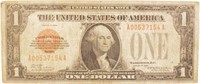 Scarce Red Seal $1 United States Note