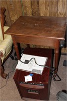 Small Desk and Room Heater
