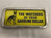 Vintage The Watchdog Of Your Gasoline Dollar Sign