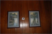 2 Prints by Diane Anderson Numbered 443 and 975