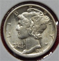 1928 D Mercury Silver Dime