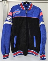 Vintage Buffalo Bills Suede Leather Jacket Sz XL