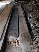 barn boards approx 46pcs largest approx 16ft