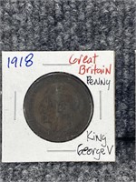 1918 Great Britain Penny