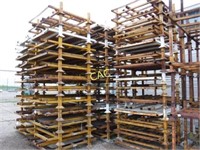 12tier Stak-Pal Stackable Metal  Pallet Racks