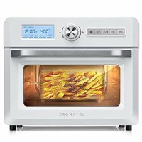 Open Box CROWNFUL 10-in-1 Air Fryer Toaster Oven C