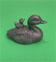 Small Pewter duck