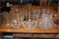 Miscellaneous glassware