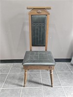 Vintage Valet Butler Chair MCM Black / Wood