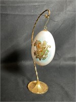 Hand Painted Faberge Style Egg