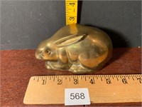 Heavy Brass Bunny Rabbit
