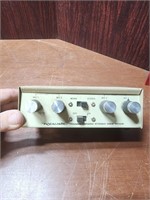 Vintage Realistic Transistorized Stereo Mike Mixer
