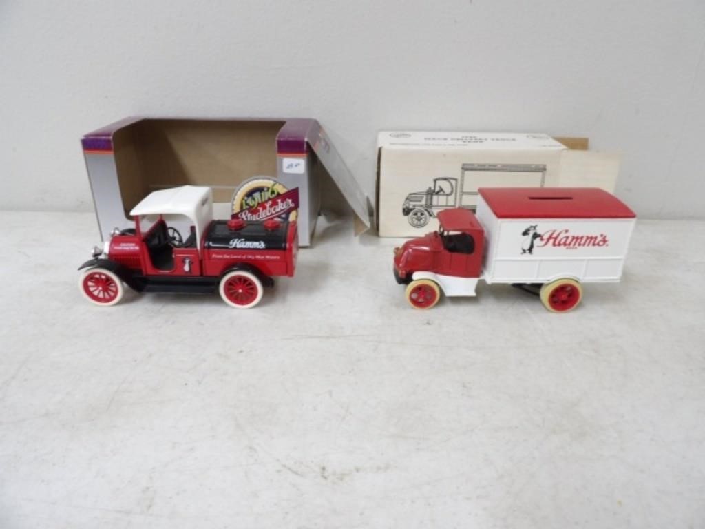 2-Hamms Die Cast Banks