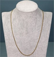 19" 10K Gold Necklace