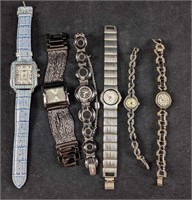 Six Assorted Fashion Watches Women's Watches