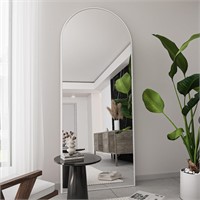 TinyTimes 64''x21'' Arched Full Length Mirror
