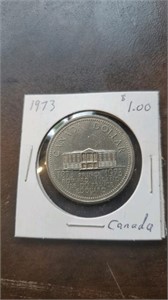 Canada 1973 one dollar coin
