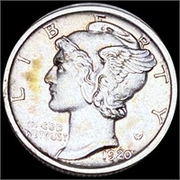 1920-S Mercury Silver Dime UNCIRCULATED