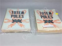 2- books vol1 & 2  Canadian Totem Poles