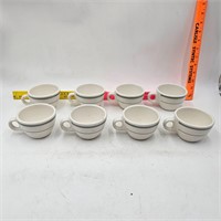 Homer Laughlin Coffee Cups (8)