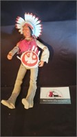 Marx Cherokee chief action figure