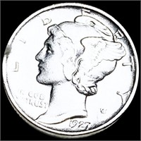 1927-D Mercury Silver Dime UNCIRCULATED