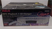 RCA MP3 Playback 5 CD Changer #RP878