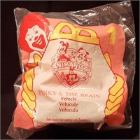 Animaniacs Pinky and The Brain McD's Toy
