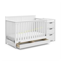 Graco $404 Retail Hadley 5-in-1 Convertible Crib