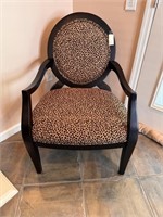 Cheetah Print Armchair