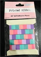 New- Colorbok- self-adhesive Ribbon-3 pc