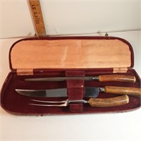 Antler knife set
