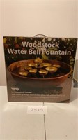 Woodstock Water Bell Fountain - NIB