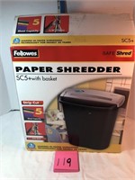 Fellows paper shredder
