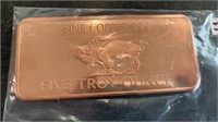 5 Troy Ounce Copper