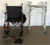 Walgreens Transport Chair & Drive Walker