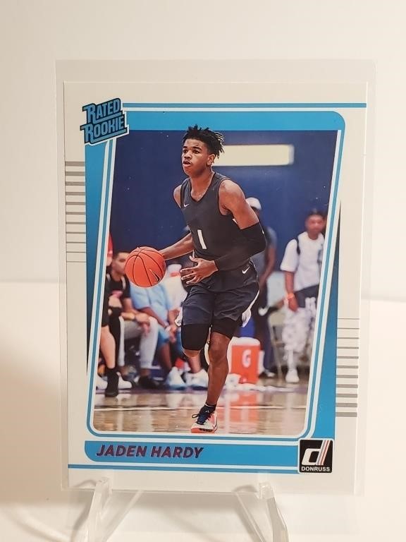 2022 Donruss Rated Rookie Pink Jaden Hardy RC