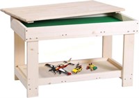 YouHi Kids Activity Table w/ Board - Beige