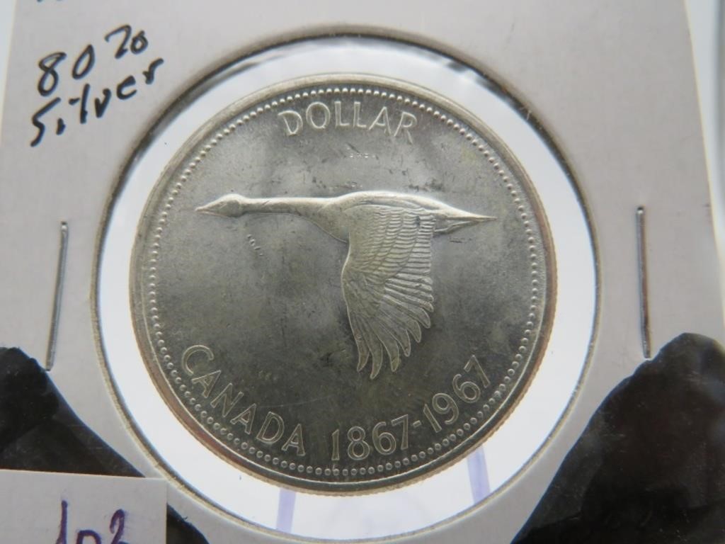 Canada Silver Dollar 80% Silver